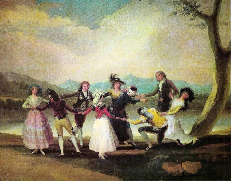 Francisco de Goya Blind Man s Bluff oil painting picture